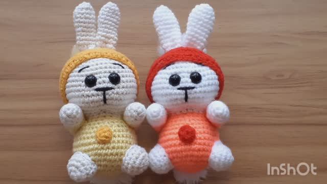 Зайчик в шапочке ч. 1 тело , голова. смотреть онлайн