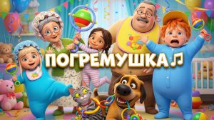 Погремушка — добрая мульт-песенка для самых маленьких