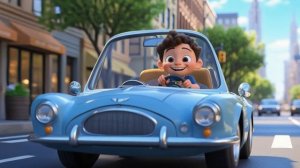 Колеса и смех мультик