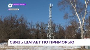 «Ростелеком» запустил в селе Данильченково Лазовского МО базовую станцию мобильной связи