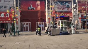 Пешеходная улица Пекина🧍👩 👨👩👦👦👨👦🐥🎄