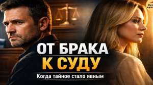 От брака к суду: когда тайное стало явным | Рассказ мужчины