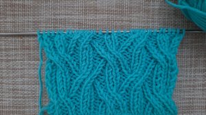 Шикарный узор для шапки, шарфа, снуда..