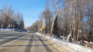 После метели...