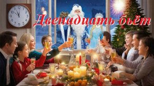 Двенадцать бьёт. Новогодняя песня. AI Suno