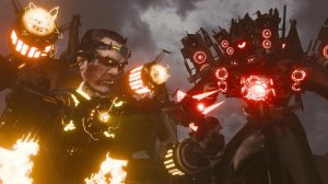 What if Titan Speakerman 3.0 fought G-toilet in Skibidi toilet ?