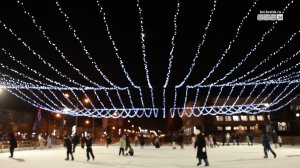 Главный каток Братска принял первых посетителей