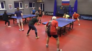 отбор Красненький/Голованов (1023) - Егоров/Подушкин (931) 18.12 Парный турнир настольный теннис