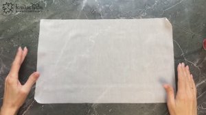 Как сделать длинную непрерывную косую бейку из небольшого прямоугольника ткани