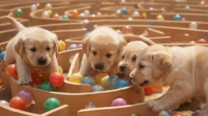 ШАРИКИ КАТЯТСЯ ПО ЛАБИРИНТУ