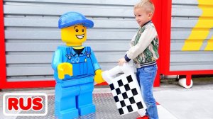 Влад и Никита в парке развлечений для детей!