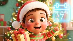 Детская Песня на Рождество  В Первый День Рождества  Песенки для Детей