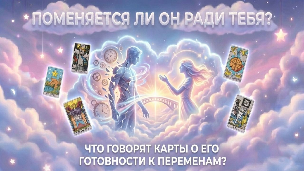 Поменяется ли он ради тебя? (Вариант 1) 💕 Таро сегодня 🧿 Чтение карт таро и оракулов смотреть онлайн