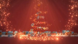 футаж - Новогодняя Елка из подарков!