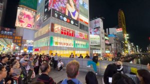 Осака на вкус Дотонбори днём и ночью живая улица еды