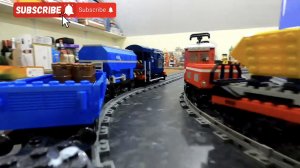 Лего конструктор поезда и железная дорога