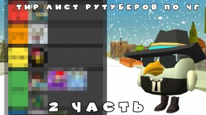 Тир лист рутуберов по чикен гану 2 часть ден19к#жура24к#кореш24к#чикенган