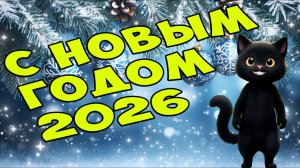 С НОВЫМ ГОДОМ 🐱 МУЗЫКАЛЬНОЕ ПОЗДРАВЛЕНИЕ ОТ СУПЕР КОТА 🐱 МУЗЫКАЛЬНЫЙ КЛИП