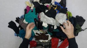 41005 Перчатки, 3пак, 90762 1/3, секонд (cream) оптом