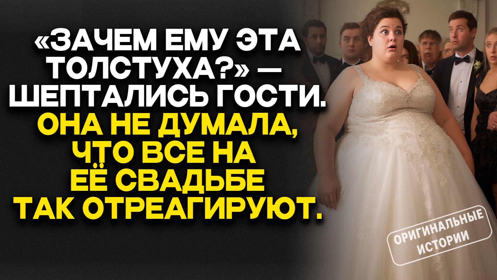 Истории из жизни | ОЧЕНЬ ПОЛНАЯ НЕВЕСТА стала ПОЗОРОМ БОГАТОГО жениха на глазах у. АУДИО РАССКАЗЫ