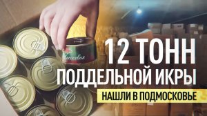 Подделка на миллионы: в Подмосковье накрыли цех по производству фальшивой икры