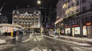 ❄️ Зимняя пешеходная экскурсия по Цюриху Швейцария 🇨🇭