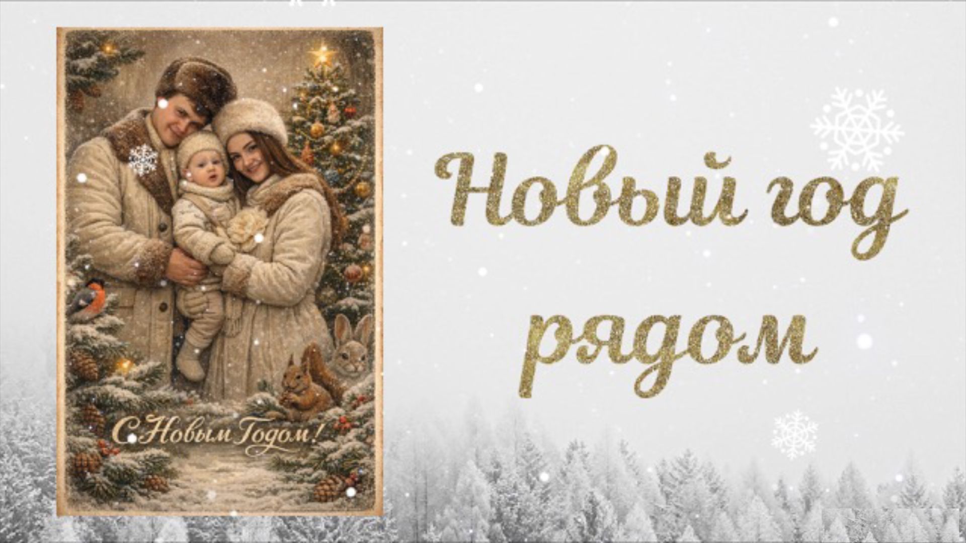 Дом, подарки и ожидание праздника смотреть онлайн