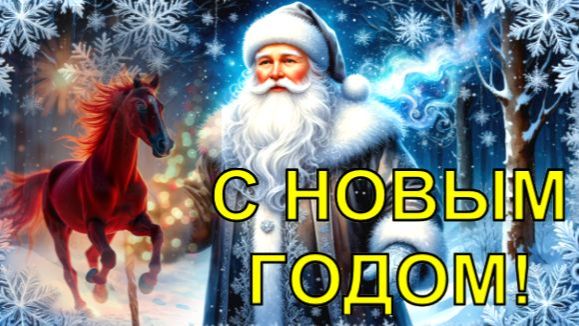 С Новым Годом! 2026. Красивое Музыкальное Поздравление! смотреть онлайн