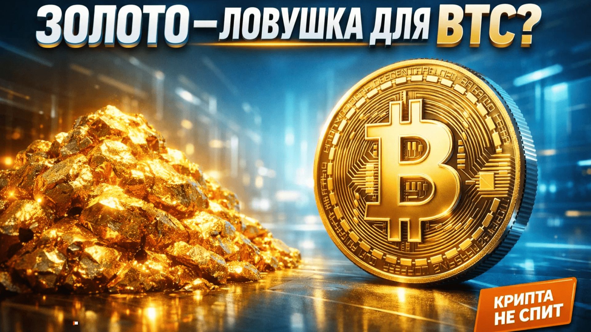 ОЧЕРЕДИ ЗА ЗОЛОТОМ - СИГНАЛ ПЕРЕД РОСТОМ БИТКОИНА? | КРИПТА НЕ СПИТ 29.12.2025 смотреть онлайн