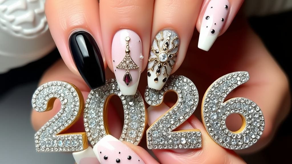 Маникюр на новый год 2026 смотреть онлайн