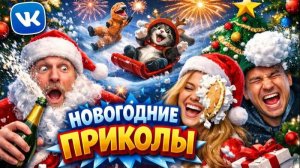 Новогодняя подборка Приколы Юмор Новый год