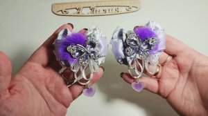 МК бантиков из ролика 43🦋🦋🦋💜