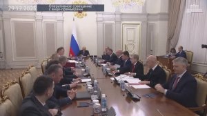 Председатель Правительства М.Мишустин провел оперативное совещание с вице-премьерами 29 декабря 2025