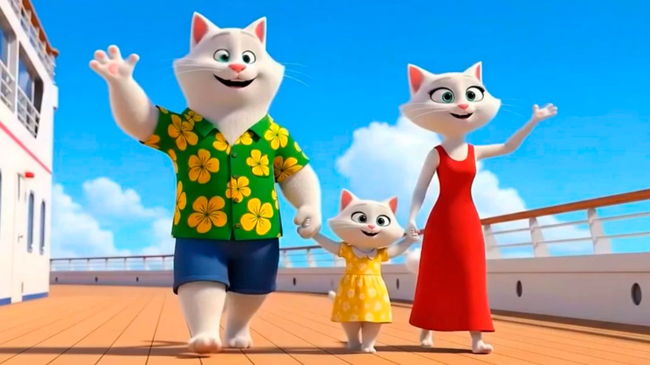 Мультик про котиков - Три кота для малышей - Котики на корабле смотреть онлайн