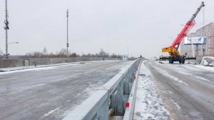 На Варшавском шоссе в Москве открыли путепровод