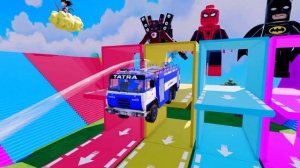 МУЛЬТИКИ ПРО ПОЛИЦЕЙСКИЕ МАШИНКИ. Мигалки и сирены включены, Красочные машинки для МАЛЫШЕЙ.