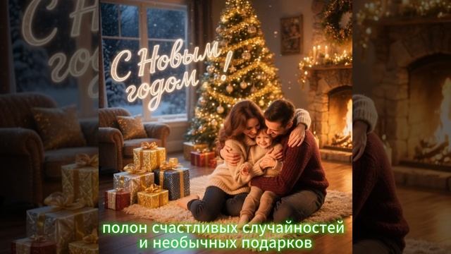 Музыкальная новогодняя открытка смотреть онлайн