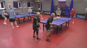 II ф. Мухаметов/Синицын (862) - Новиков/Сорокина (901) 18.12 Парный турнир настольный теннис