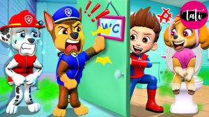 Щенячий патруль и Маршалл. Залипательное видео. Мультфильм для детей и малышей. Анимация 35