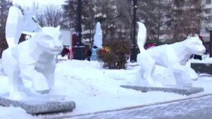 Новогодний подарок: в центре Иркутска появились новые бабры