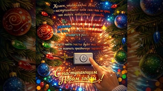 Музыкальная новогодняя открытка смотреть онлайн