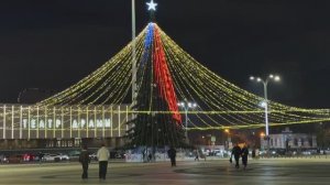 Краснодар.Красная к Новому году