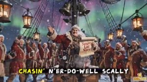 THE NAUGHTY LIST NAVY A Chaotic Pirate Christmas Shanty