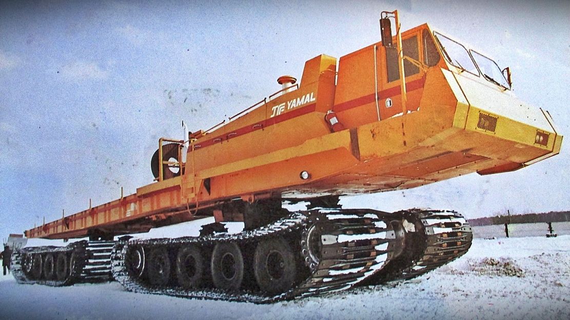 Толи еще было! Всепроходимый гигант ЯМАЛ смотреть онлайн