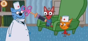 Три Кота Мультфильм Прививки