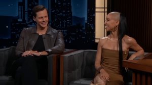 Билл Скарсгард и FKA twigs в фильме «Ворон», их химия на съёмочной площадке и съёмки в Праге