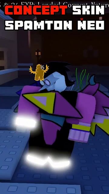 КОНЦЕПТ СКИНА SPAMTON NEO НА COOLKID ОТ @murchi_official FORSAKEN ROBLOX смотреть онлайн