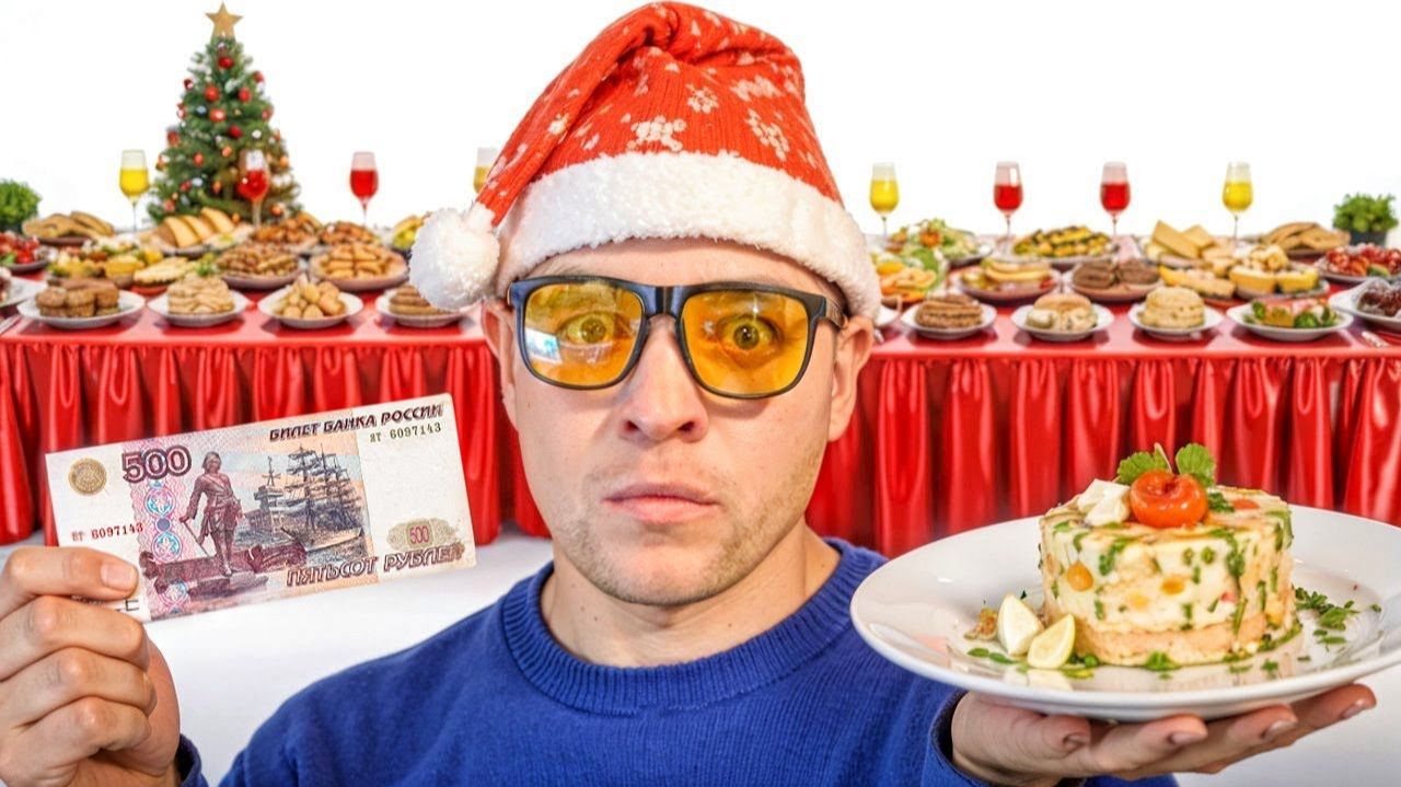 [Артемий Абрамов] НОВОГОДНИЙ СТОЛ БИЧ-ЗАКУСОК НА 500 РУБЛЕЙ смотреть онлайн