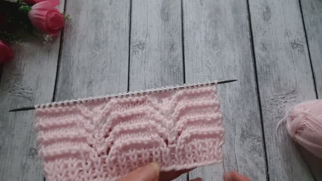 Красивый объемный узор. смотреть онлайн