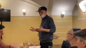 Ефим Шнеерсон рассказывает в Синагоге Спб о встрече с РЕБЕ